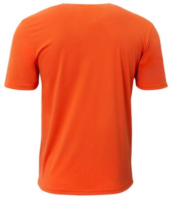 Image showing 1 th A4 Men s SOFTEK Moisture-Wicking Crew Neck Short-Sleeve T-Shirt