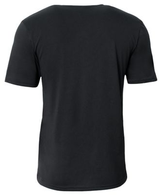 Image showing  Men s SOFTEK Moisture-Wicking Crew Neck Short-Sleeve T-Shirt
