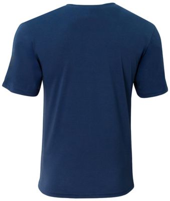 Image showing  Men s SOFTEK Moisture-Wicking Crew Neck Short-Sleeve T-Shirt