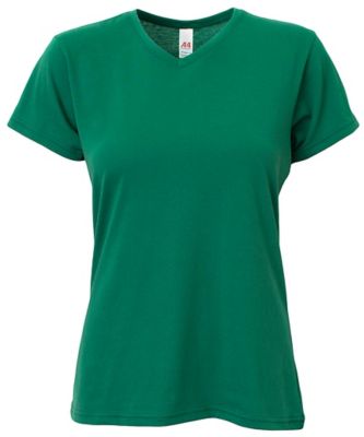 A4 Women's SOFTEK Short Sleeve V-Neck Shirt at Tractor Supply Co