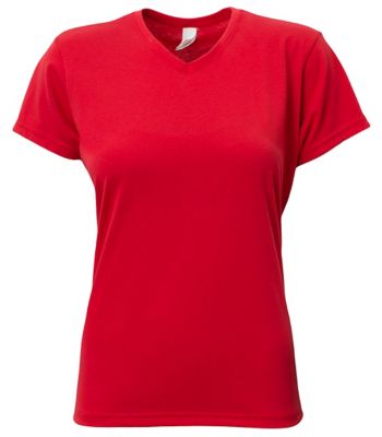 Image showing 0 th A4 Women's SOFTEK V-Neck Short-Sleeve T-Shirt