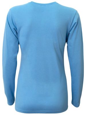 Image showing  Women's SOFTEK V-Neck Long-Sleeve T-Shirt