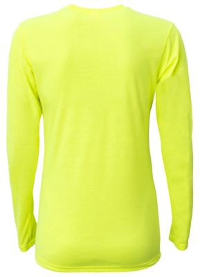 Image showing 1 th A4 Women's SOFTEK V-Neck Long-Sleeve T-Shirt