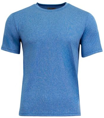 A4 Men's TOPFLIGHT Heather Short Sleeve Crew Neck Shirt