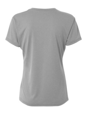 Image showing  Women's TOPFLIGHT Heather Shirt Sleeve V- Neck Shirt