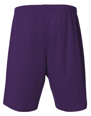 Image showing 1 th A4 Youth SPRINT Poly Tricot Mesh 6 in. Inseam Shorts