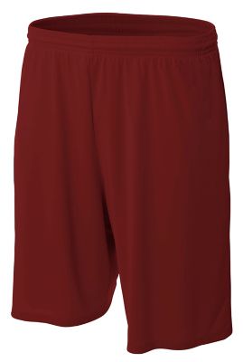 A4 Men's Cooling Performance 9 in. Inseam Short With Side Pockets