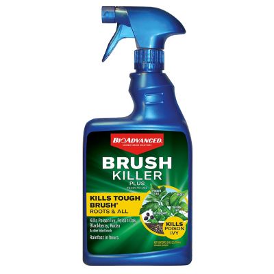 BioAdvanced Brush Killer Plus, Ready-to-Use, Kills Tough Brush Roots & All, Kills Poison Ivy, 24 oz.