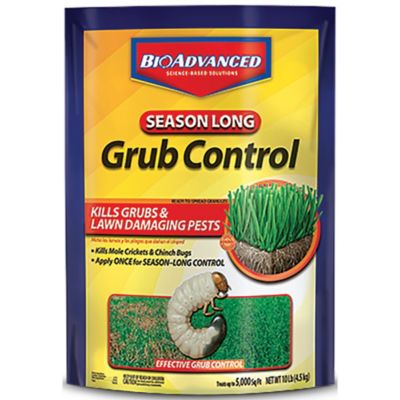 BioAdvanced Season Long Grub Control, Ready-to-Spread Granules, 10 lbs.