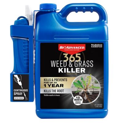 BioAdvanced 365 Weed & Grass Killer, Ready-To-Use Power Sprayer, 1.3 gal.