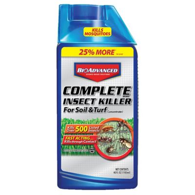 BioAdvanced Complete Brand Insect Killer for Soil and Turf I, Concentrate, 32 oz.