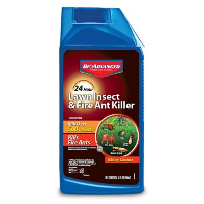 BioAdvanced 24 Hour Lawn Insect & Fire Ant Killer, Concentrate, 32 oz.