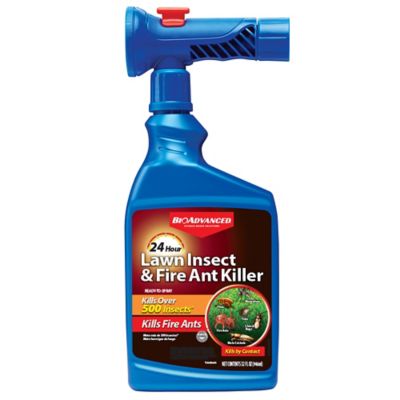 BioAdvanced 24-Hour Lawn Insect Killer and Fire Ant Killer Ready to Spray, 32 oz.