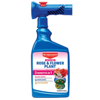 BioAdvanced All-In-One Rose & Flower Plant Care, Non-Neonic, Ready-To-Spray, 32 oz.