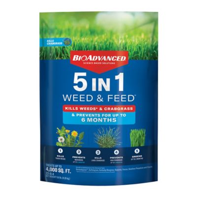 BioAdvanced 5-in-1 Weed and Feed for Northern Lawns, 704860Z