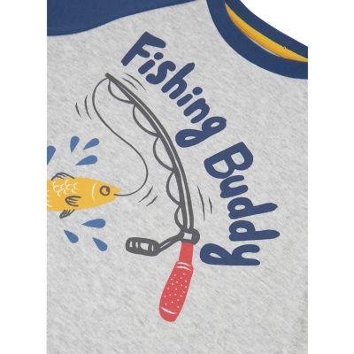 Image showing  Toddler Boy's Fishing Short Sleeve T-Shirt