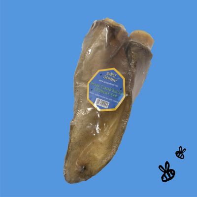 Image showing  Natural Honey Coated Water Buffalo Crunchy Ears Bulk Dog Treat