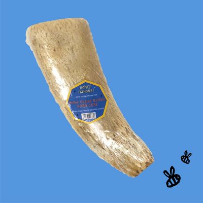 Image showing  Natural Honey Coated Water Buffalo Horn Core Bulk Dog Treat, 15 ct.