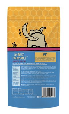 Image showing  Natural Honey Coated Water Buffalo Udder Sticks Dog Treat