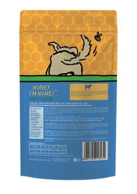 Image showing  Natural Honey Coated Water Buffalo Tripe Sticks Dog Treat
