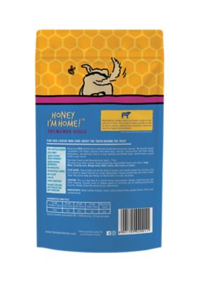 Image showing  Natural Honey Coated Water Buffalo Tremenda Discs Dog Treat