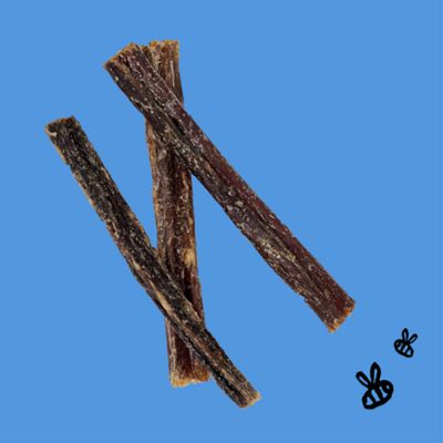 Image showing  Natural Honey Coated Water Buffalo Gullet Sticks Dog Treat