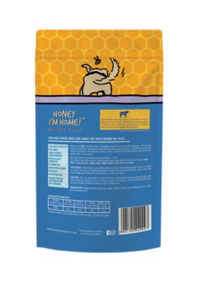 Image showing  Natural Honey Coated Water Buffalo Braided Gullet Dog Treat