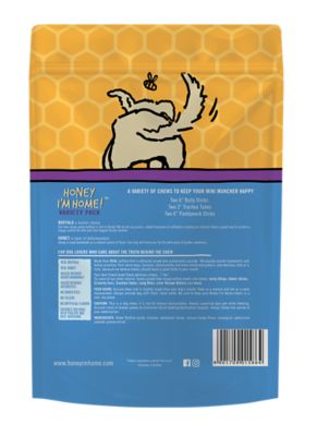 Image showing  Natural Honey Coated Water Buffalo Mini Muncher Variety Pack Dog Treat