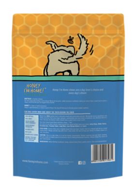 Image showing  Natural Honey Coated Water Buffalo Paddywack Dog Treat