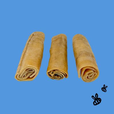 Image showing  Natural Honey Coated Water 6 in. Collagen Rolls Dog Treat