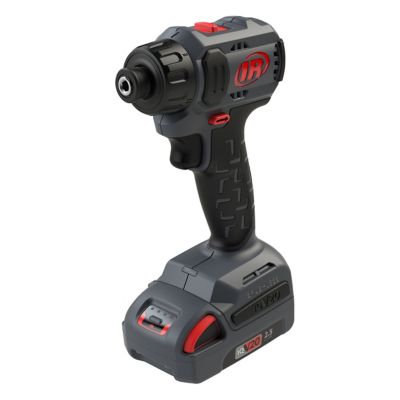 Image showing  1/4 in. Hex 20-Volt Cordless Compact Screwdriver 2 Battery Kit, 450 in-lb, Pistol
