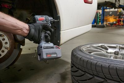 Image showing 5 th Ingersoll Rand 1/4 in. Hex 20-Volt Cordless Compact Screwdriver 2 Battery Kit, 450 in-lb, Pistol