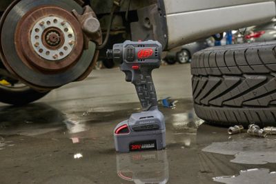 Image showing 9 th Ingersoll Rand 1/4 in. Hex 20-Volt Cordless Compact Screwdriver 2 Battery Kit, 450 in-lb, Pistol