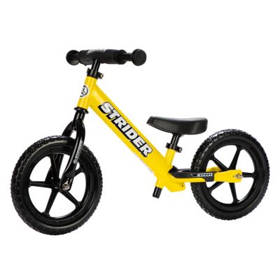 Strider Bikes Kids' 12 in. Sport Strider Balance Bike, Yellow