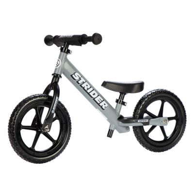 Strider Bikes Kids' 12 in. Sport Strider Balance Bike, Gray