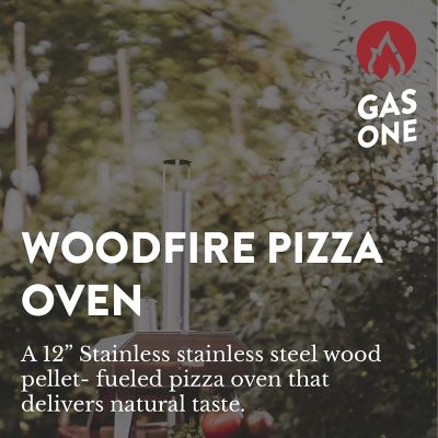 Image showing  12 in. Wood Pellet Portable Pizza Oven