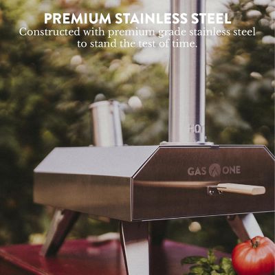 Image showing  12 in. Wood Pellet Portable Pizza Oven