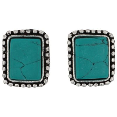 Montana Silversmiths Turquoise Vista Earrings, AER6055