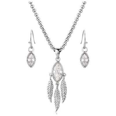 Montana Silversmiths Catching Light Crystal Jewelry Set