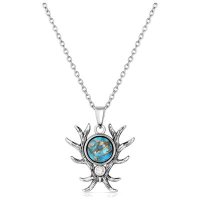 Montana Silversmiths Turquoise Whisper Necklace, KTNC5991