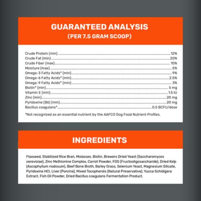 Image showing 5 th 4health Skin and Coat Supplement Powder for Dogs, 16 oz.