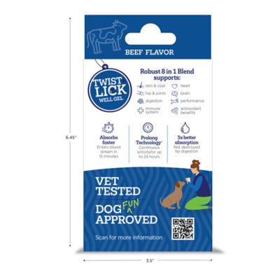 Image showing  Twist & Lick 8-in-1 Multi Supplement for Dogs