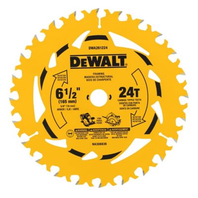 Image showing  6-1/2 in. 24T Circlular Saw Blade