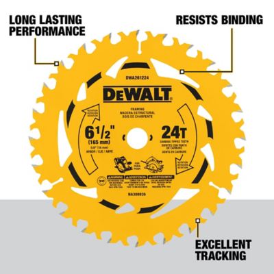 Image showing  6-1/2 in. 24T Circlular Saw Blade