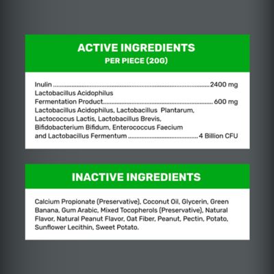 Image showing 7 th 4health Digestive Aid Supplement Bars for Dogs, Peanut Butter Flavor, 6 ct.
