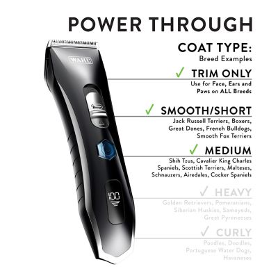 Image showing 6 th Wahl Clipper Smart Clip Pet Clipper 4-in-1 Adjustable Blade