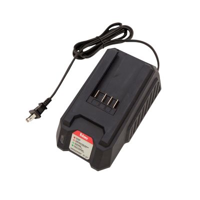 Eskimo E40 Battery Charger, 40V Lithium-ion, Black, 2-Amp Charger, Smart Charging, Indicator Light, 43695