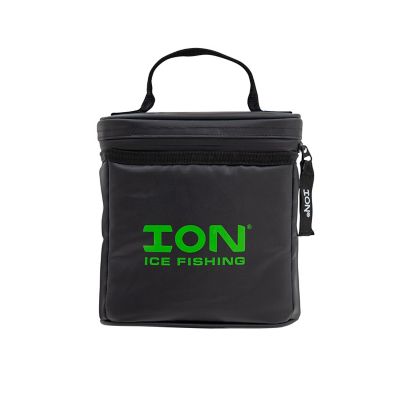 ION Battery Bag, Storage, Lithium-Ion Batteries, Two Pockets, Waterproof, Black, 46079