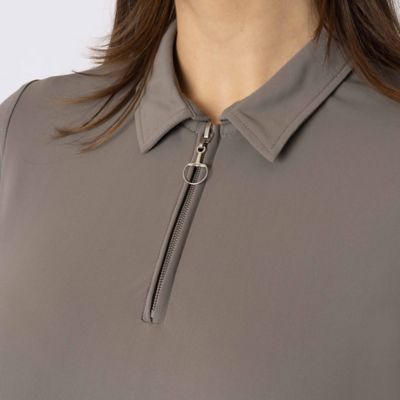 Image showing  Women's Willow Stretch Collar Neck Short-Sleeve Polo Shirt