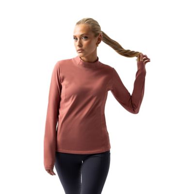 Image showing  Women's Breathable Josephine Winter Mock Neck Long-Sleeve Tech Shirt
